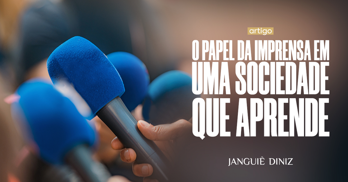 O papel da imprensa em uma sociedade que aprende