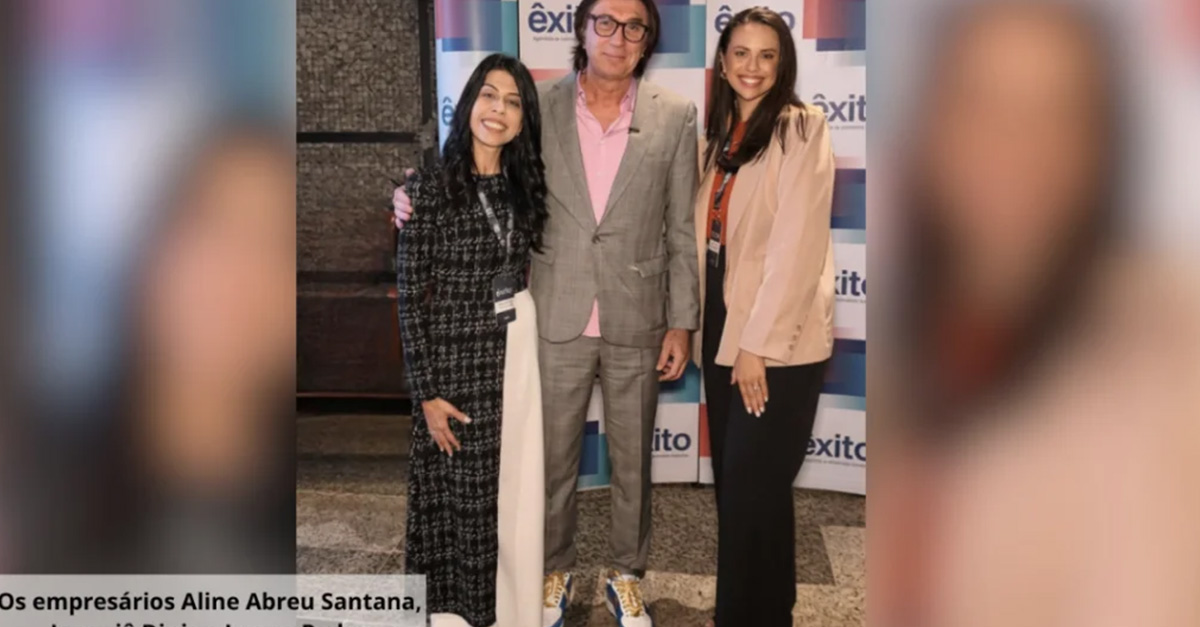 Empresárias Luana Pedro e Drª Aline Abreu Santana participam de jantar do Instituto Êxito em SP