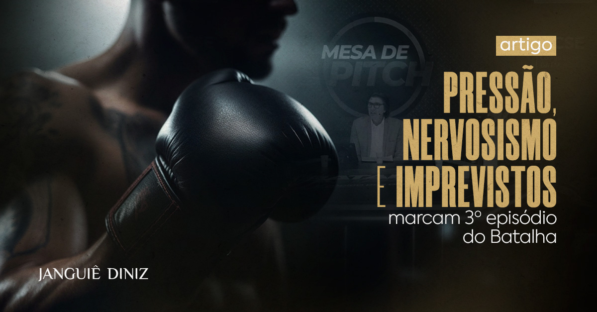 Pressão, nervosismo e imprevistos marcam 3º episódio do Batalha