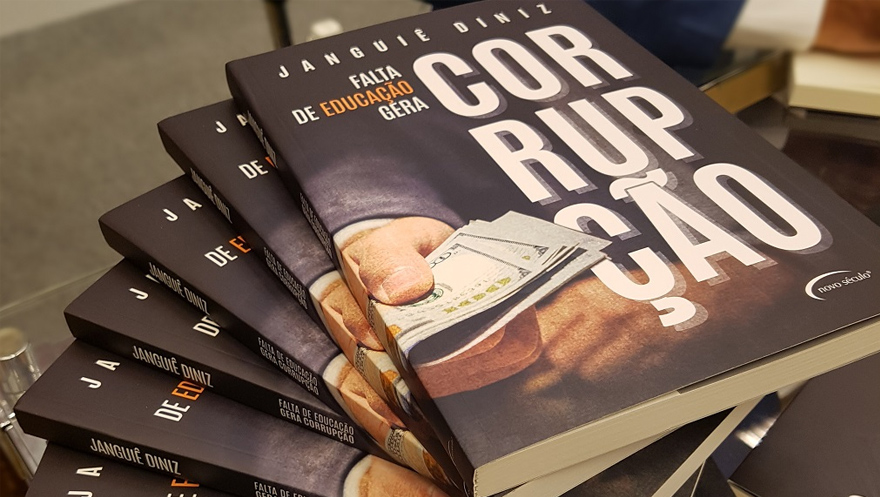 Janguiê Diniz lança livro sobre corrupção e suas consequências
