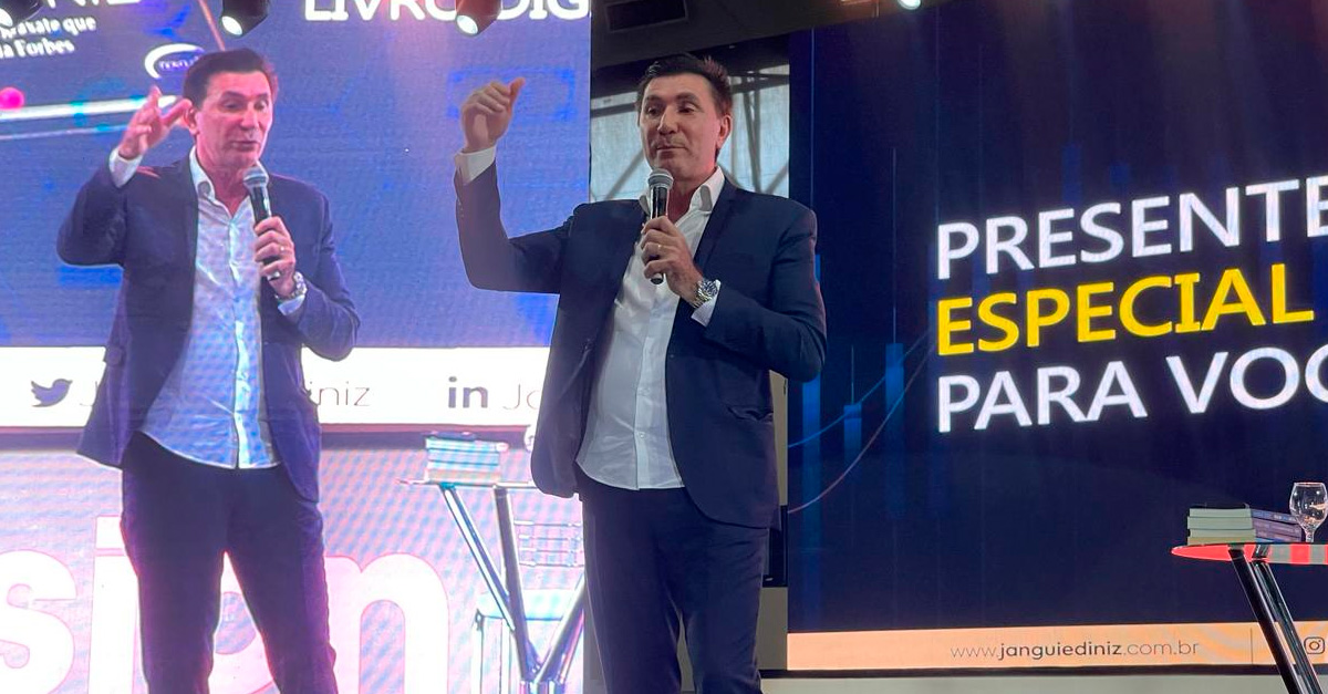 No GoDigital 2024, Janguiê Diniz ensina a arte de empreender para “obstinados”