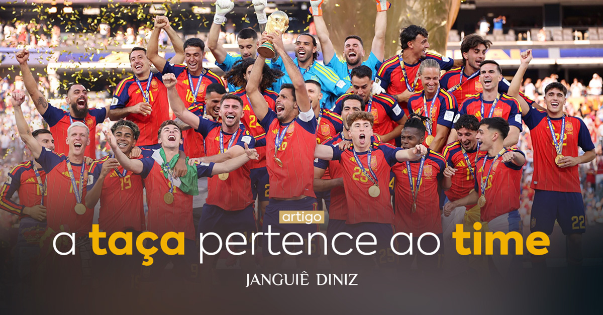 A taça pertence ao time