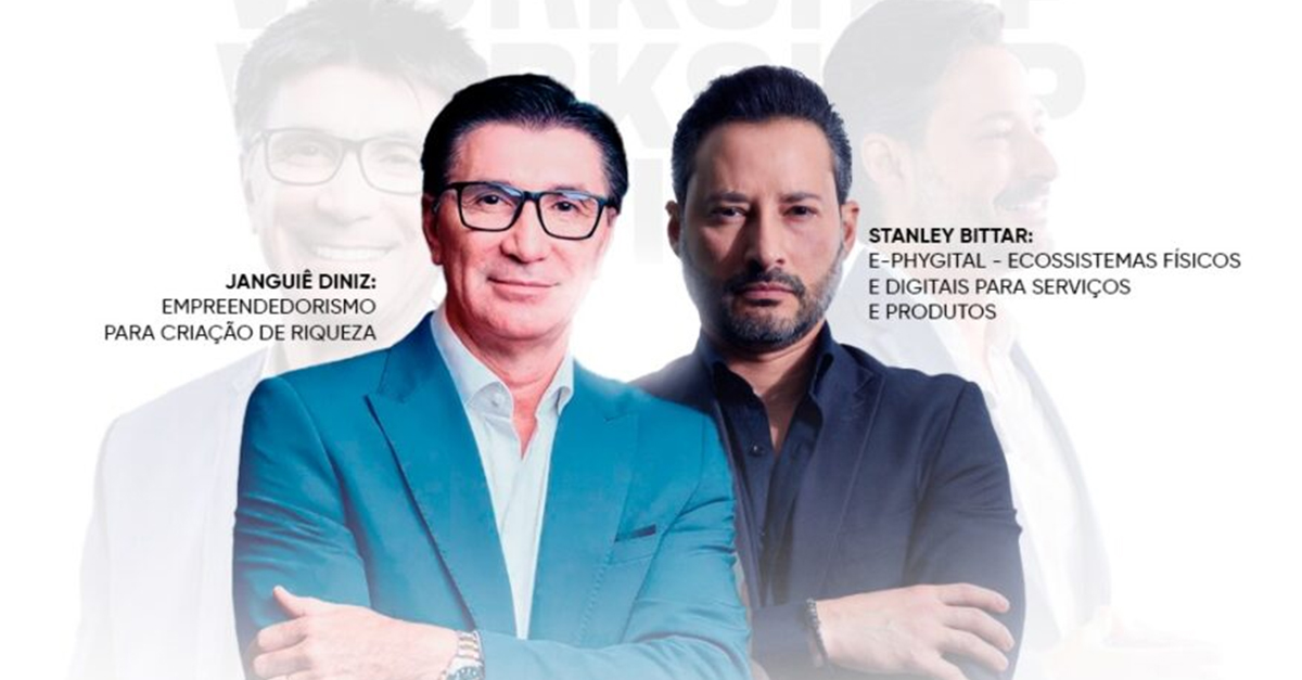 Com Janguiê Diniz e Stanley Bittar, Sebrae faz workshop gratuito sobre empreendedorismo